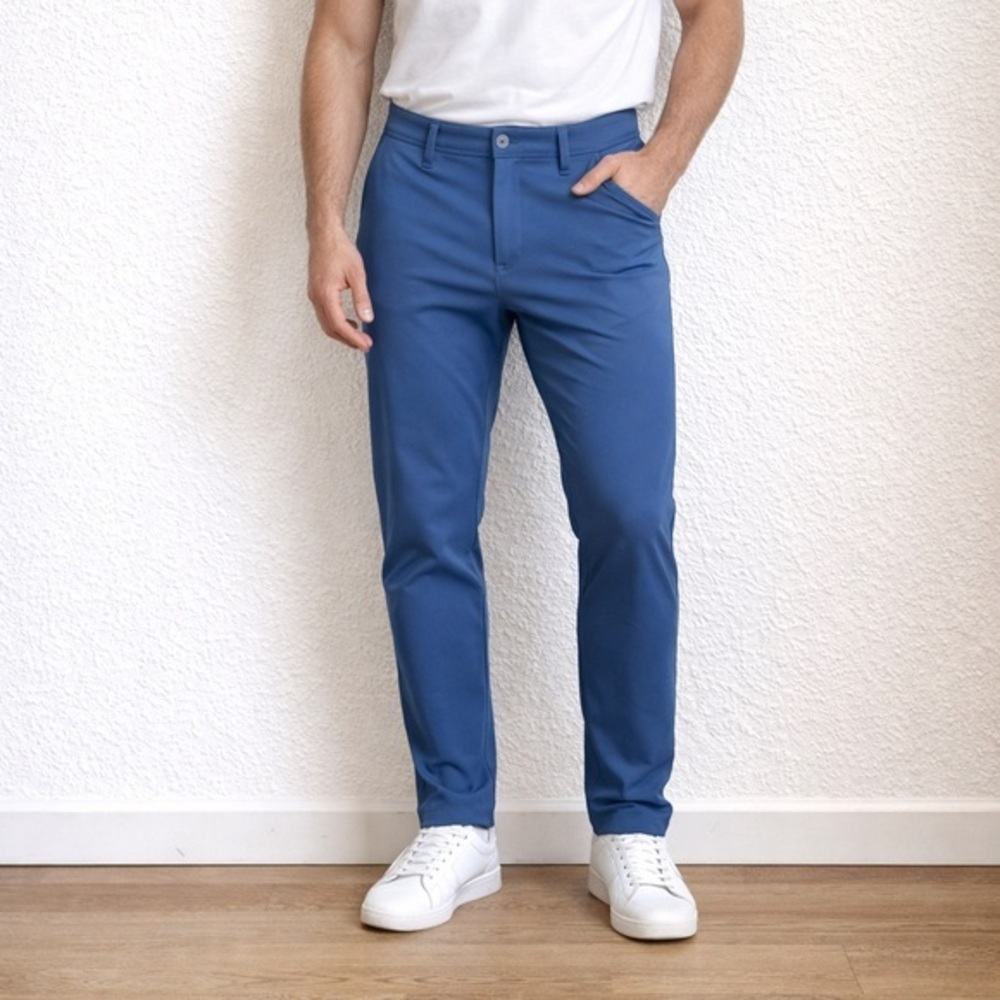 Fabletics Men’s Slim Fit Pants Blue Size 31x32